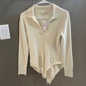 Loft Knitted Long Sleeve Bodysuit